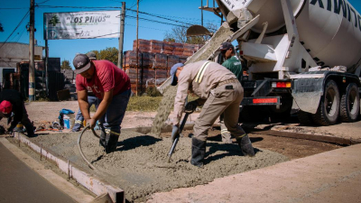 El Municipio avanza con obras de bacheo y mejoras viales