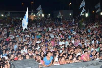 Gran fiesta por la democracia en Baigorria