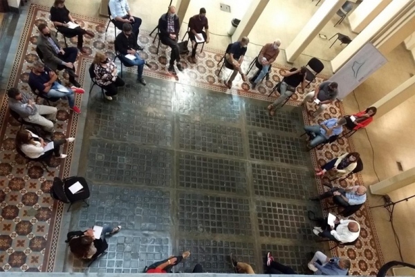 Mesas de trabajo sobre transporte y saneamiento ambiental