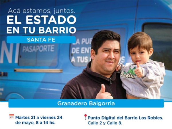 “El Estado en tu Barrio” en Granadero Baigorria
