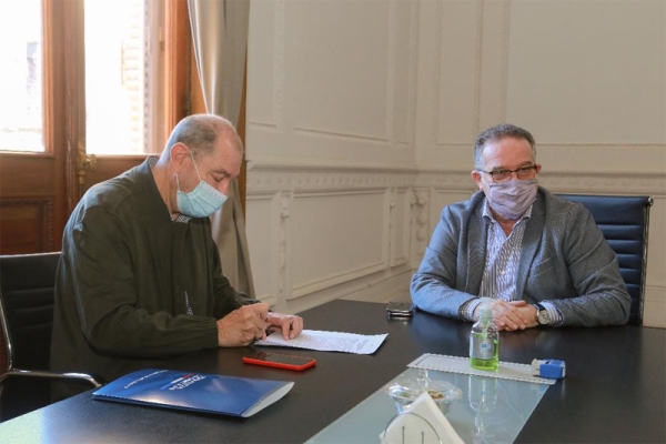 Maglia se reunió con el Ministro de Seguridad y pidió mayor presencia policial