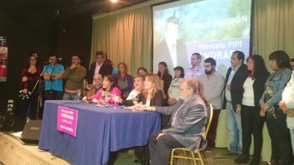 Rosario: Se lanzó públicamente en la ciudad la candidatura del gremialista Marcelo Pipi Andrada para concejal de Rosario