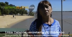 Irma Catania: “Éste lugar es una belleza, un espacio único en toda la región”