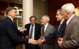 Binner se reunió con empresarios de la Cámara Española de Comercio