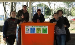 Baigorria Separa junto a los chicos