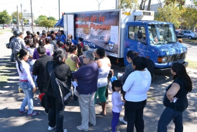 El Camión de la Economía Popular del Movimiento Evita recorre la Provincia