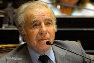 Legisladores nacionales pidieron la exclusión de Carlos Menem del Senado