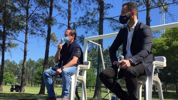 Aladio participó de un encuentro junto al ministro de Trabajo y más de 50 gremios