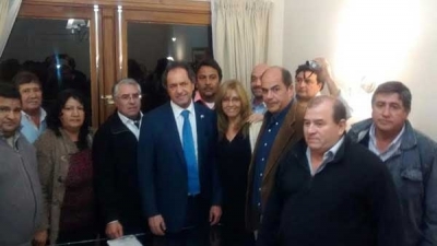 Giaccone se reunió con Daniel Scioli