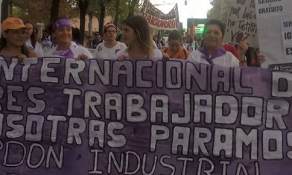 Las mujeres del Cordón Industrial se hicieron escuchar