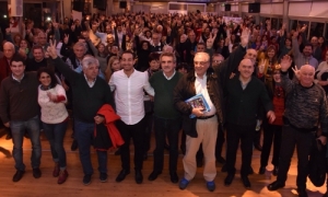 Rossi expuso junto a Heller en Rosario