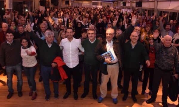 Rossi expuso junto a Heller en Rosario