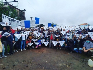Acto por la Memoria en la puerta de La Calamita