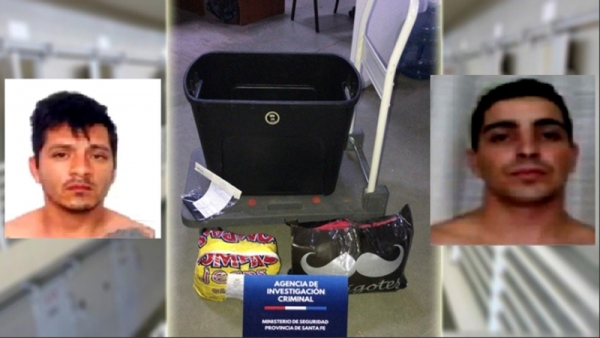 Los fugados de Piñero escaparon en carritos con canastos de plástico