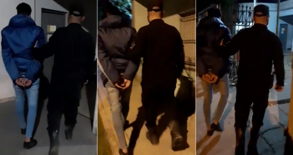 Un gendarme detuvo a un ladrón en el patio de su casa