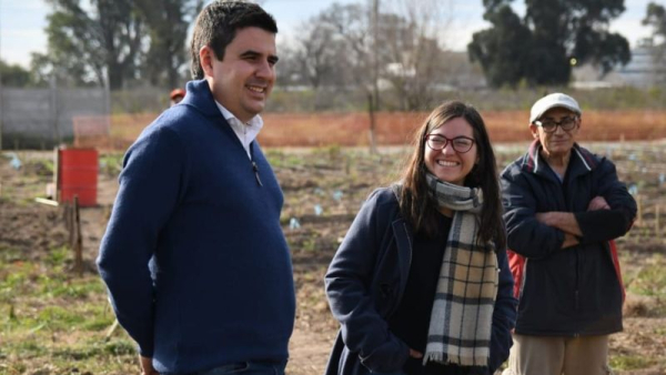 Antonella dio su respaldo a la candidatura de Eduardo Toniolli para renovar su banca