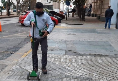 Detección de pérdidas de gas natural en Granadero Baigorria