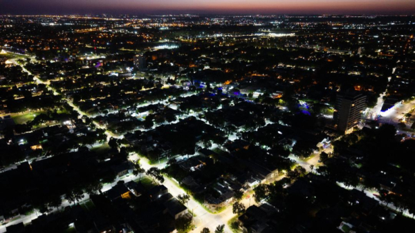 Barrio Paraíso ya cuenta con iluminación 100% LED