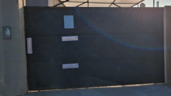 Clausuran quincho sin habilitación en Baigorria