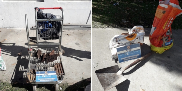 Roban piezas en desuso en Agrinar