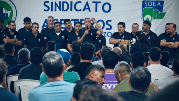 Succi: “Si al sindicato lo manejan las empresas, se termina el salario aceitero”
