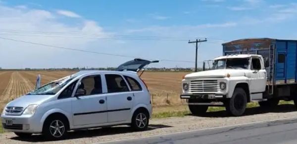 Se desprendió rueda de camión y no produjo una tragedia de milagro