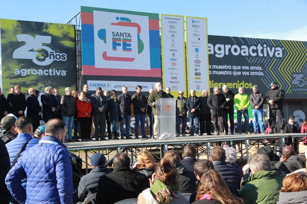 AgroActiva inauguró oficialmente su 25° edición ante miles de visitantes