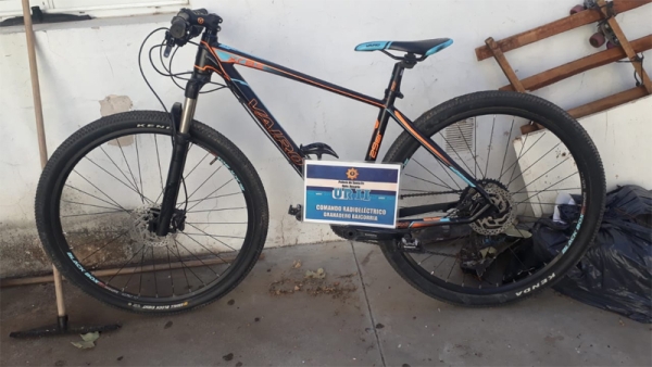 Menor es detenido por intentar vender una bicicleta robada
