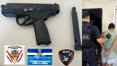 Detuvieron a un hombre por amenazas a dos mujeres y resistencia a la autoridad