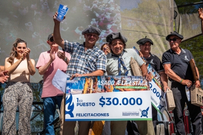 Baigorria tuvo su encuentro del Asado y el Folklore