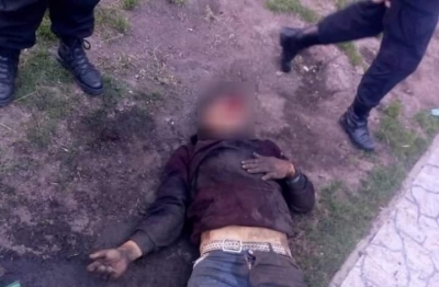 Un ladrón intentó huir tirándose de un balcón
